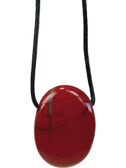 Pendentif Jaspe rouge